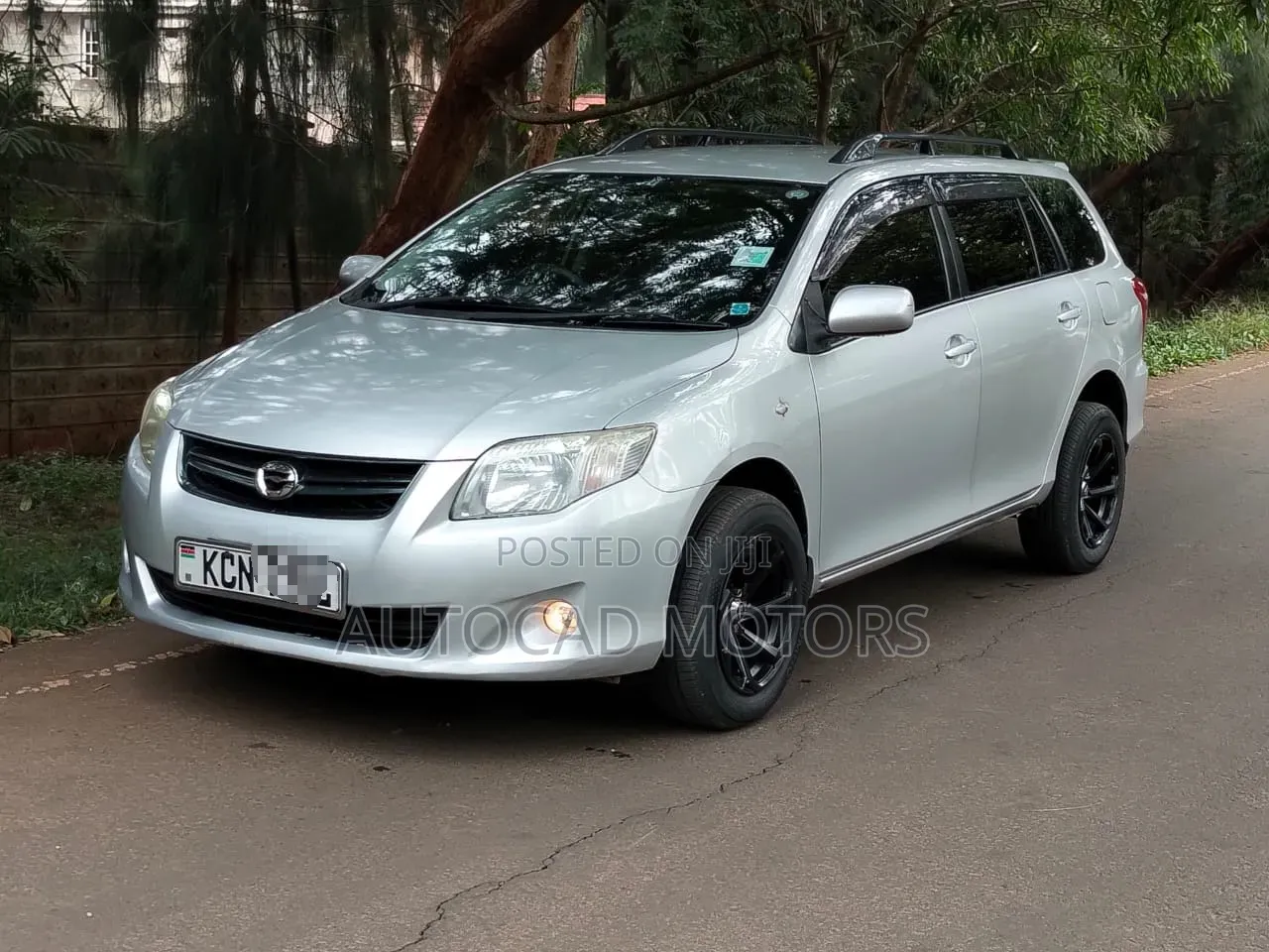 Toyota Corolla Fielder 2010 Silver
