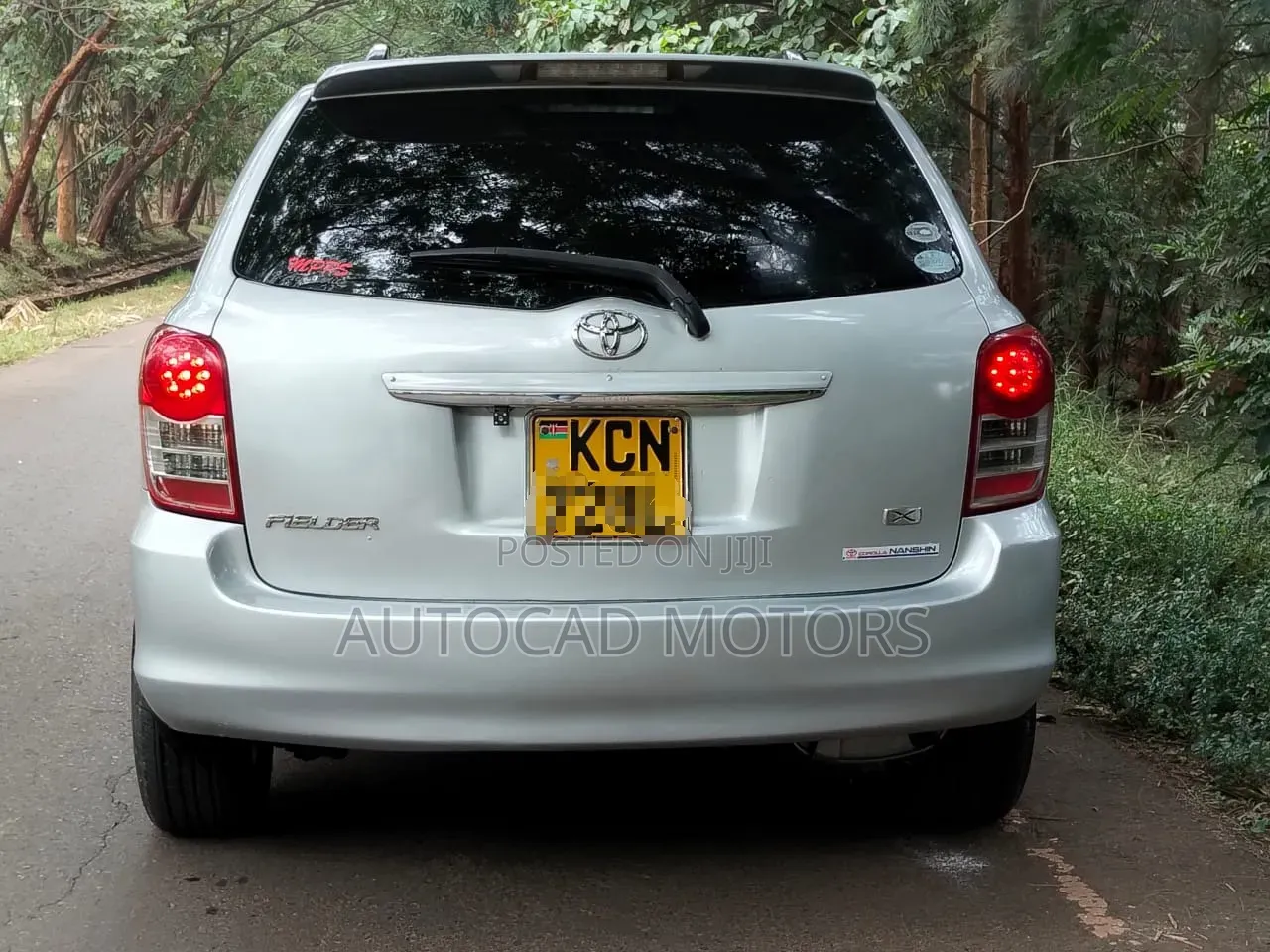 Toyota Corolla Fielder 2010 Silver