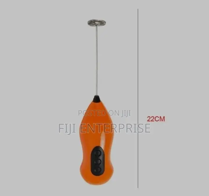 Handheld Milk Frother Coffee Drink Foamer Whisk Battery Operated |