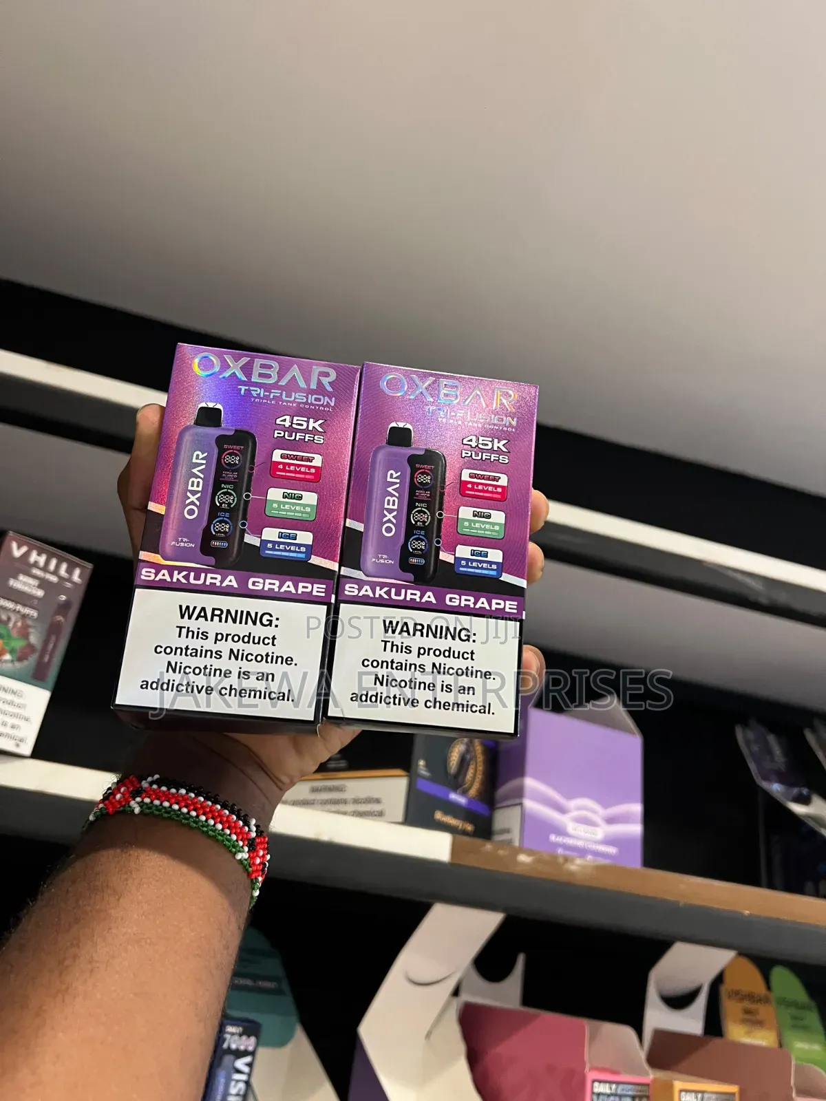 Vape Pen Oxbar 45000 Puffs Rechargeable