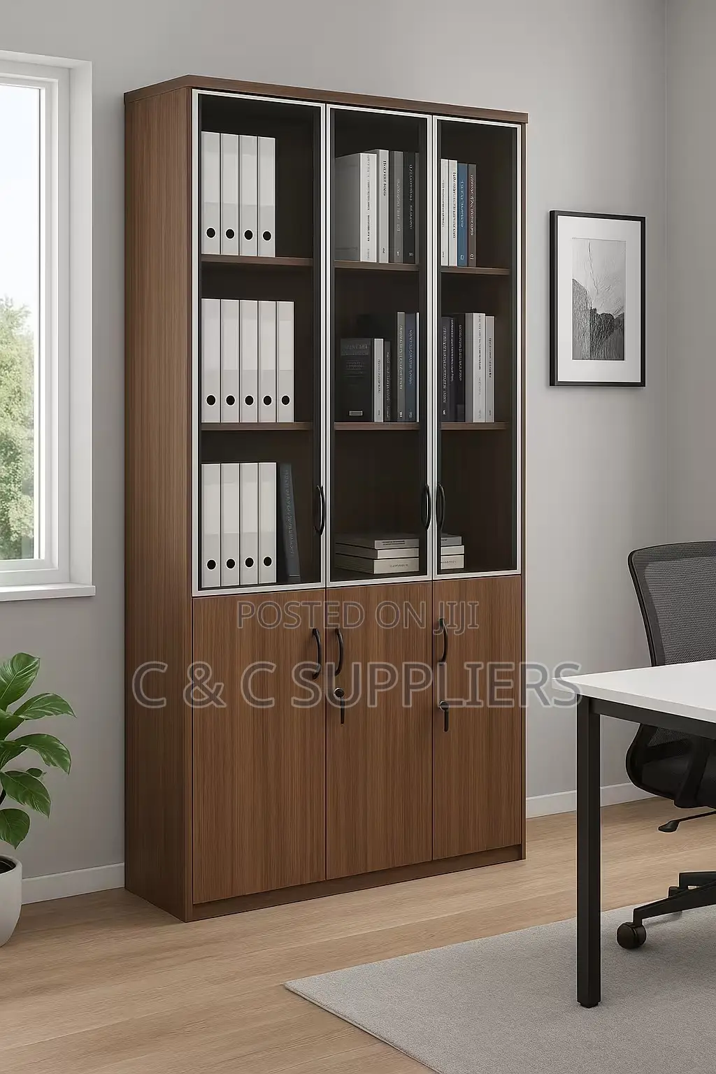 Wooden File Cabinet