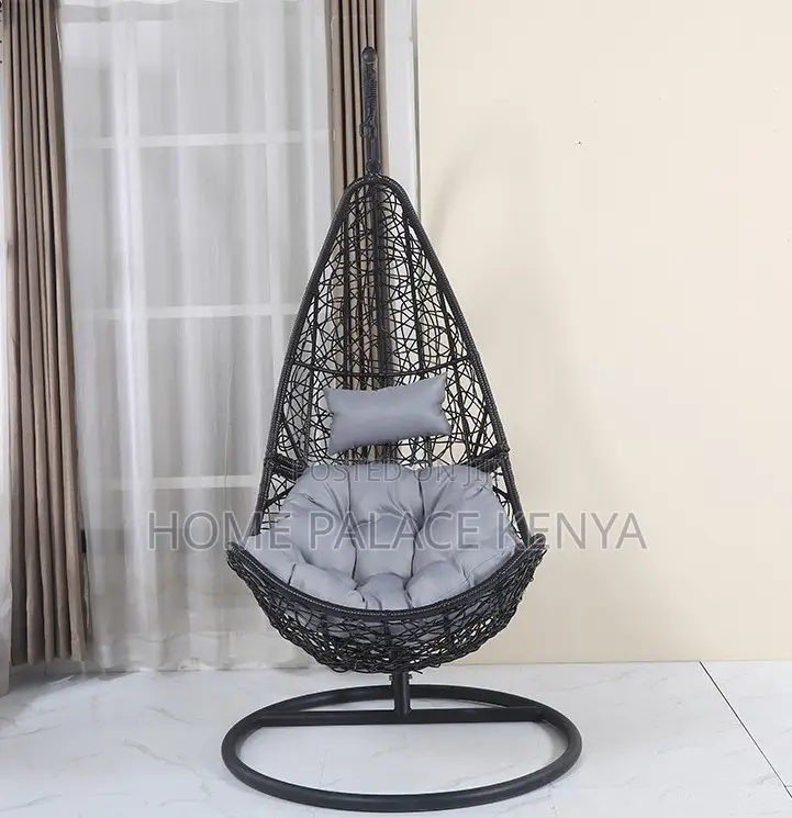 Outdoor Swing: Bird Nest Balcony Hanging Rattan Chair