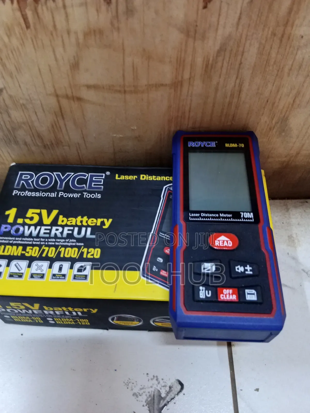 ROYCE Digital Laser Distance Meter 70M