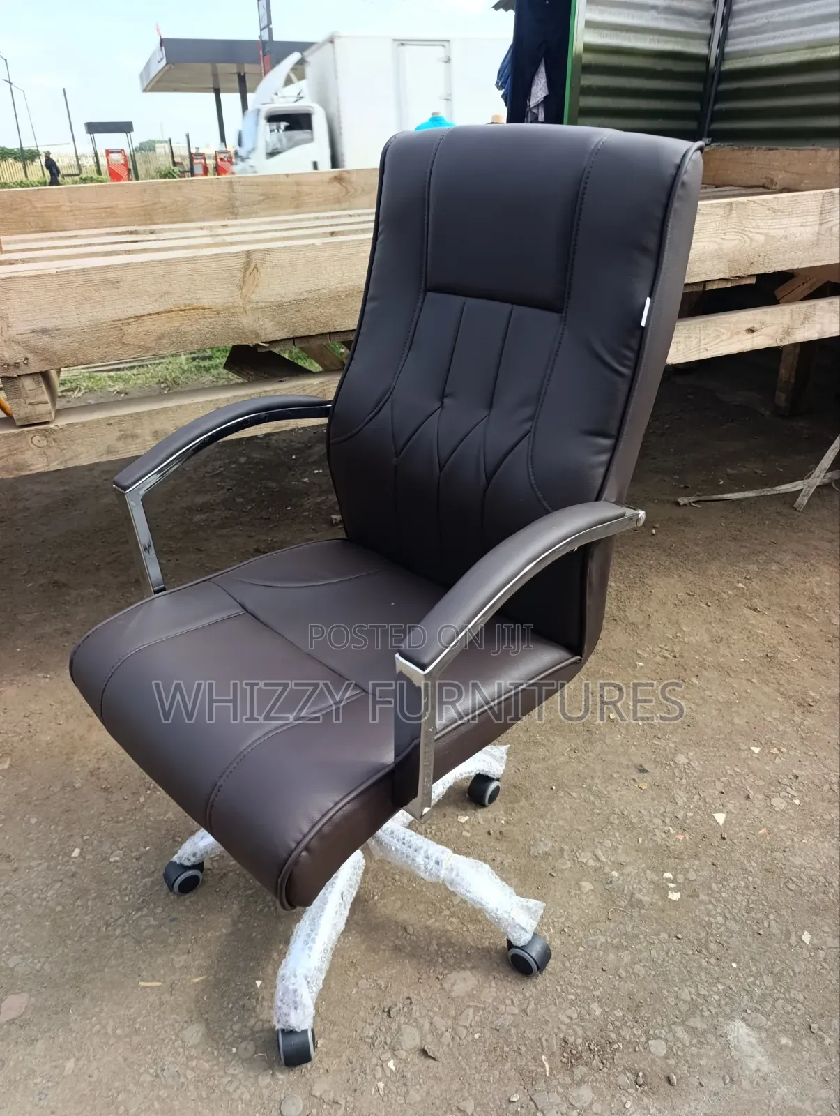 Premium High Back Executive Leather Office Chair