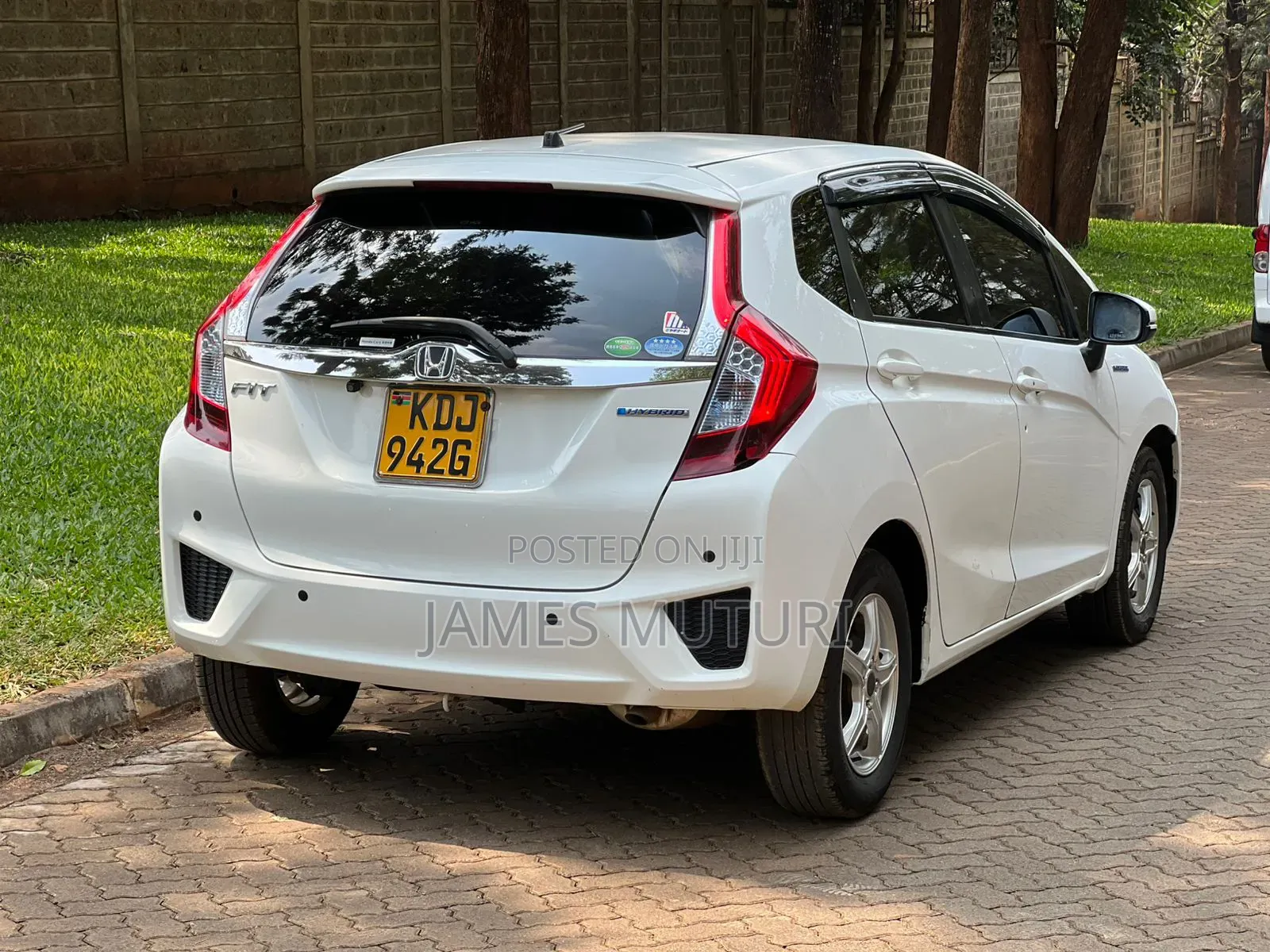 Honda Fit 2015 White