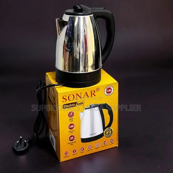 Rust-Resistant Large Capacity Stainless Steel Electric Kettle