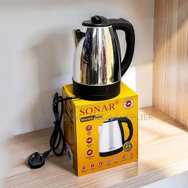 Automatic Shut-Off Heat-Resistant Stainless Steel Electric Kettle