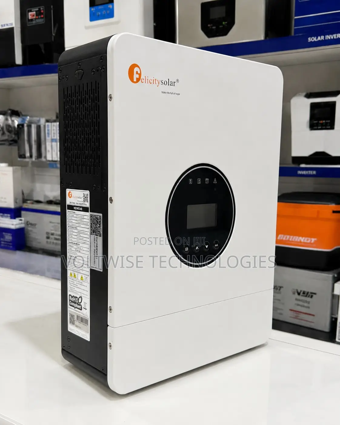 Felicity Solar 8kw 48v Hybrid Inverter – Dual MPPT | 10,000w Pv Input