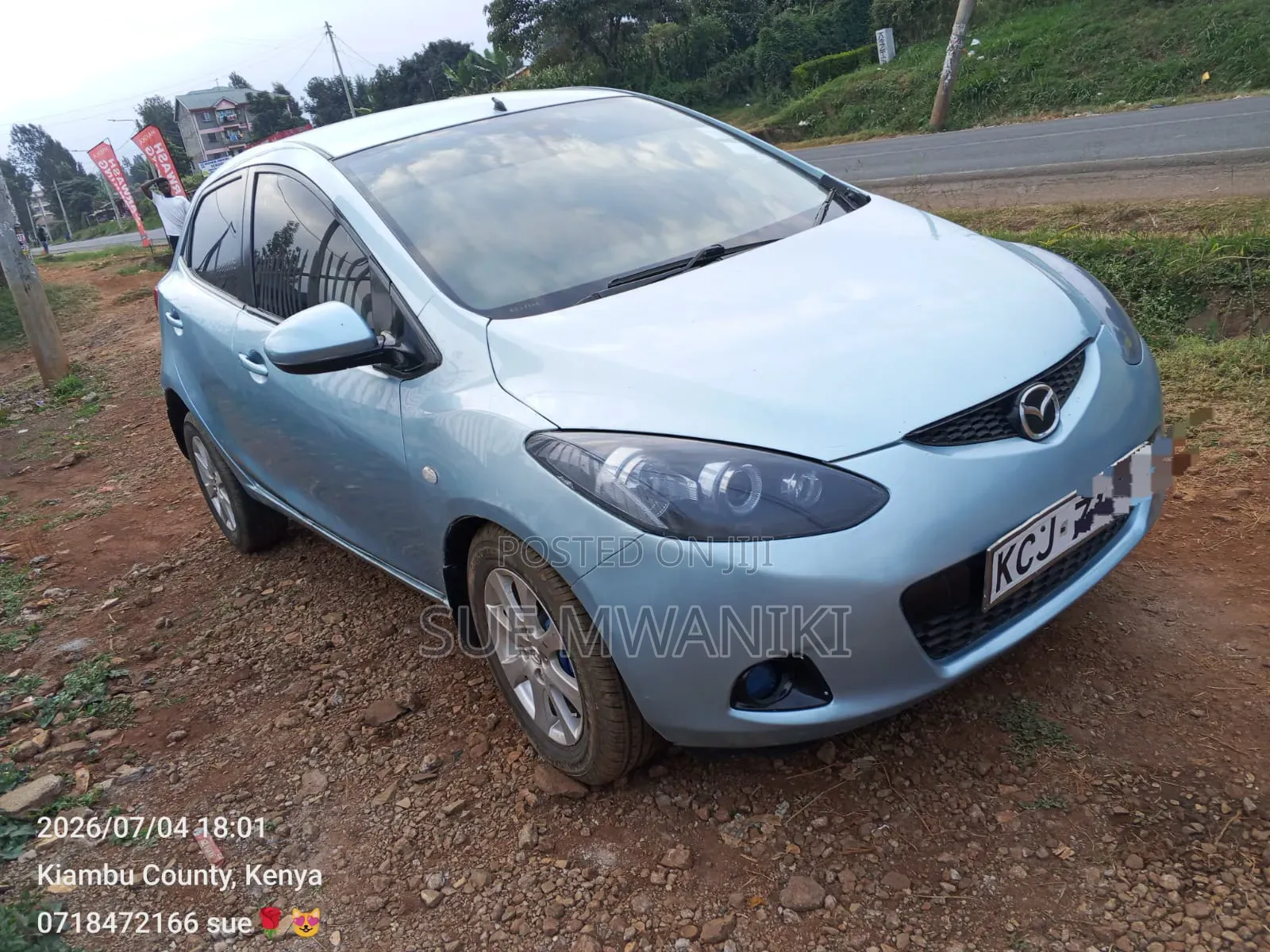 Mazda Demio 2009 Blue