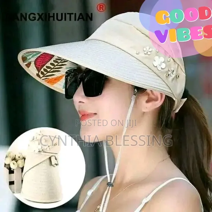 Summer Hats Foldable Sun Visor