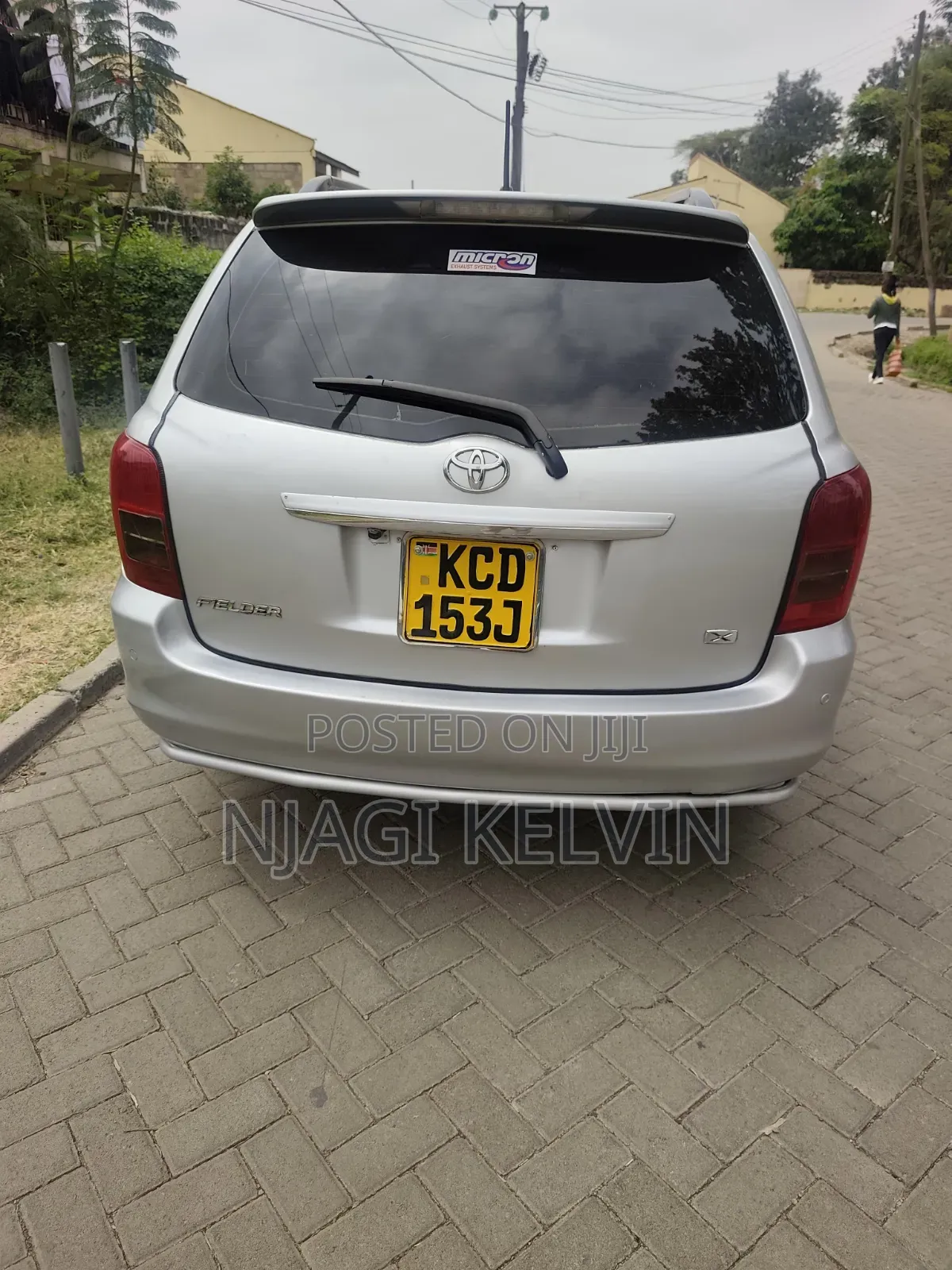 Toyota Corolla Fielder 2009 Silver