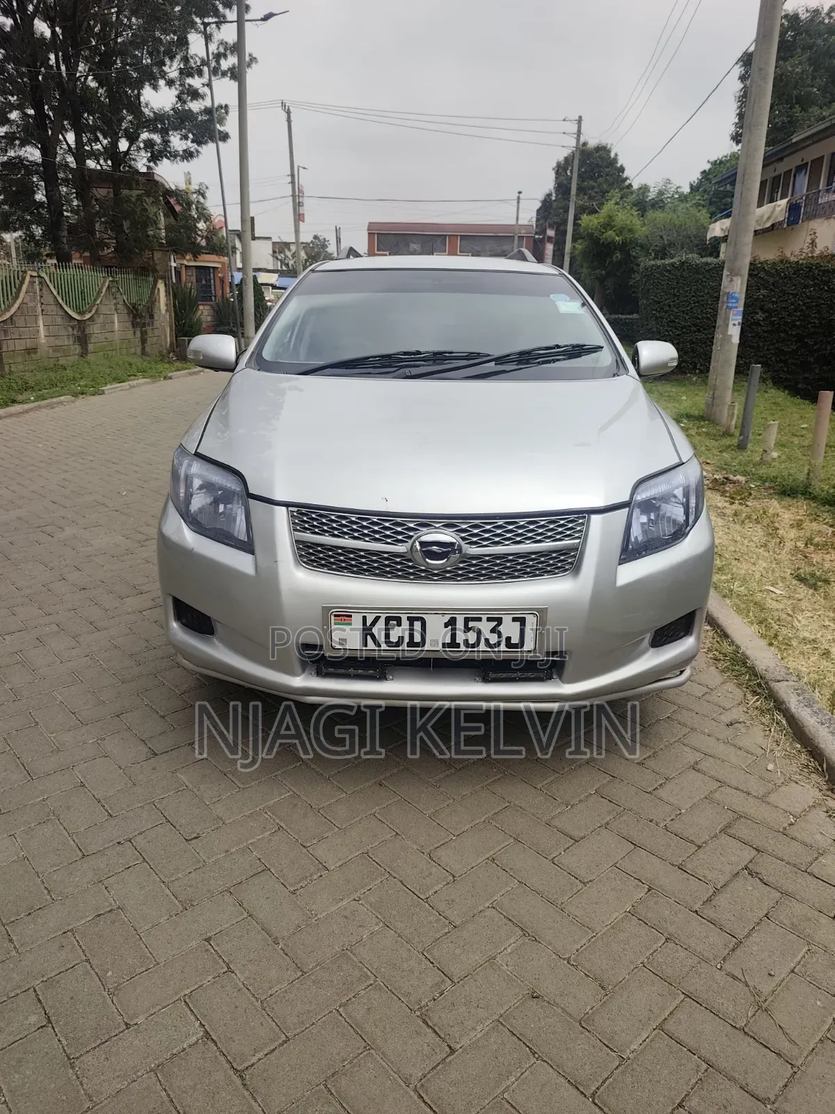 Toyota Corolla Fielder 2009 Silver