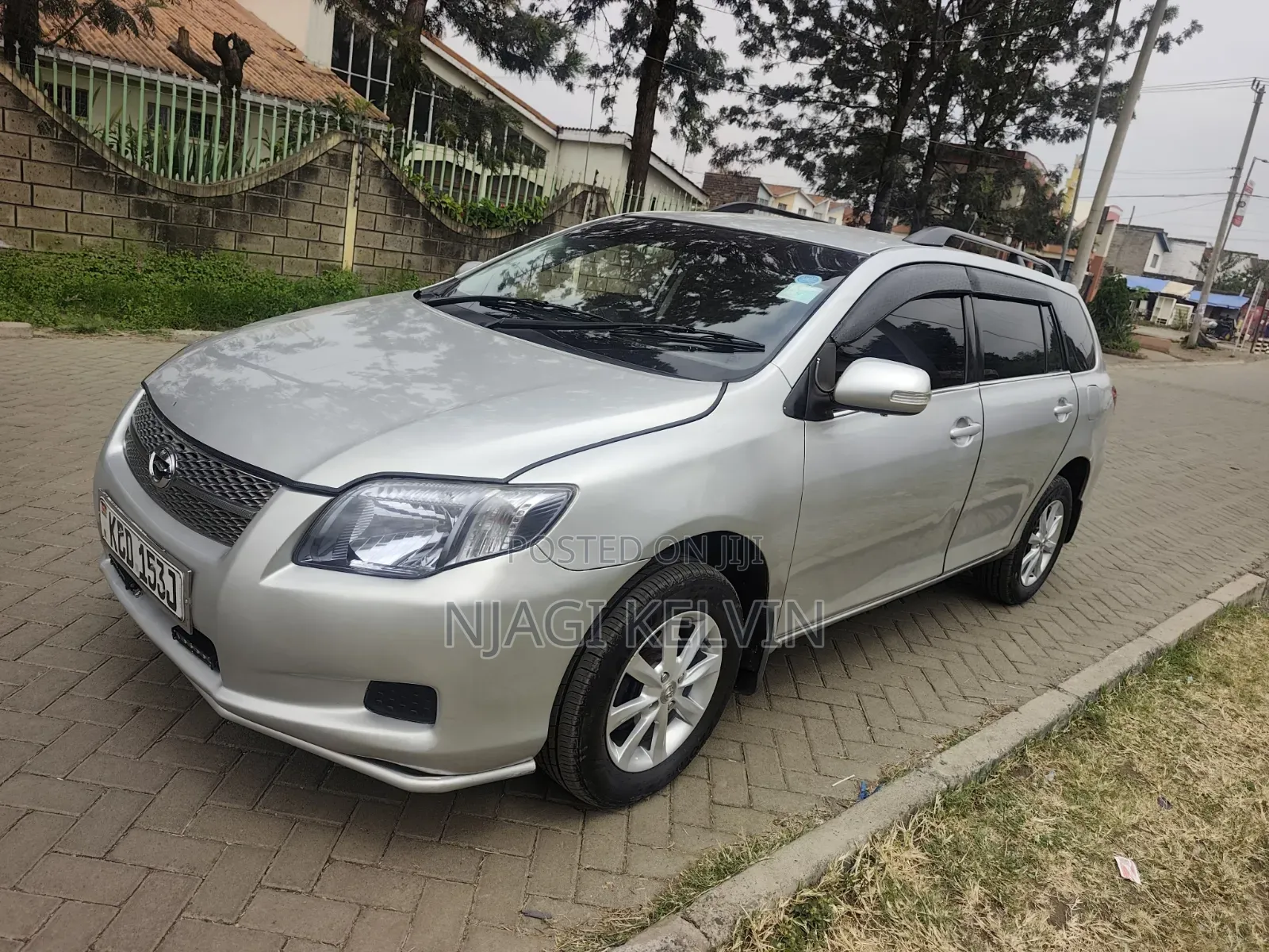 Toyota Corolla Fielder 2009 Silver