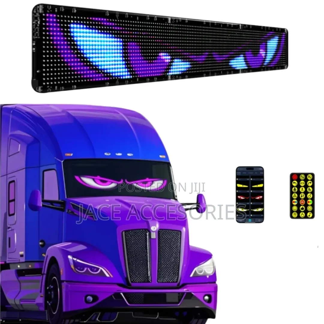 Multifunction Truck Windcscree Blinking Eye Sigh Board
