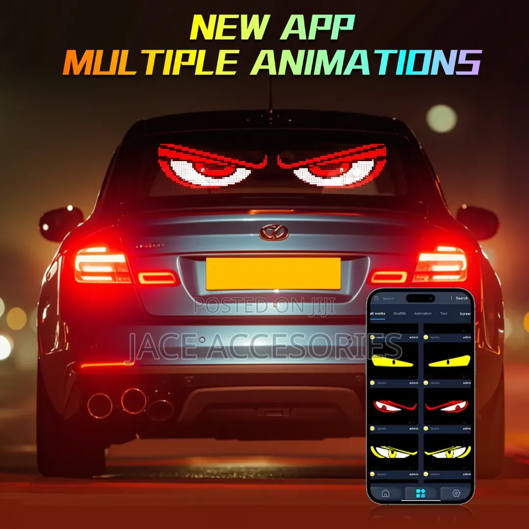 Multifunction Truck Windcscree Blinking Eye Sigh Board