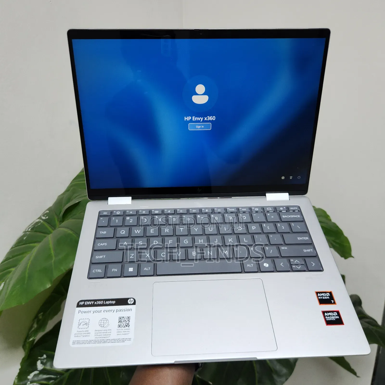 Laptop HP Envy x360 16GB AMD Ryzen 7 SSD 1T