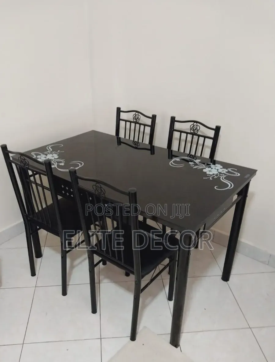 Executive 4 Seater Dining Table Set – Modern Stylish Dining Set
