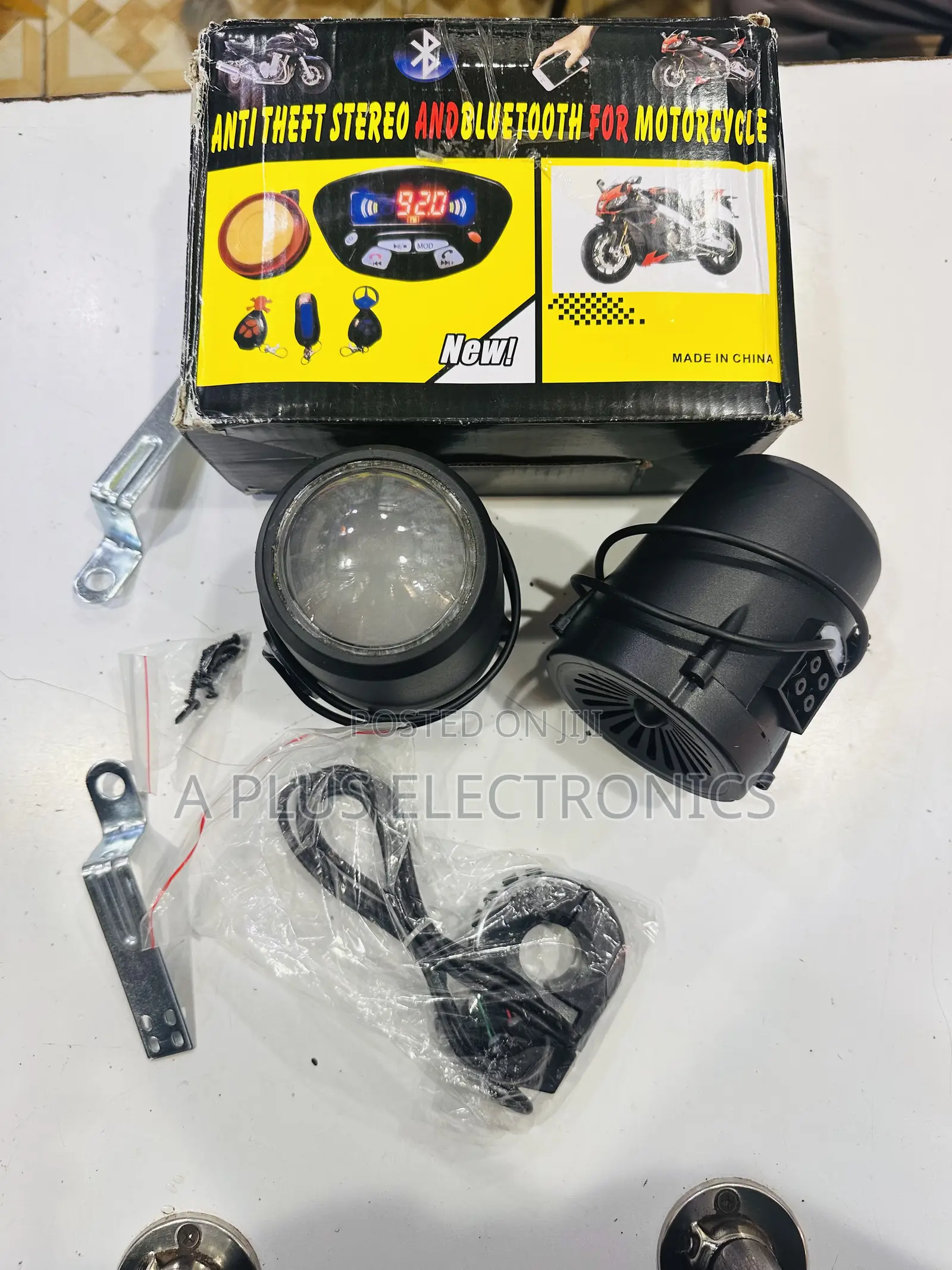 Motorcycle Radio 988 Bluetooth/Usb/Mem Universal Bike Audio Player