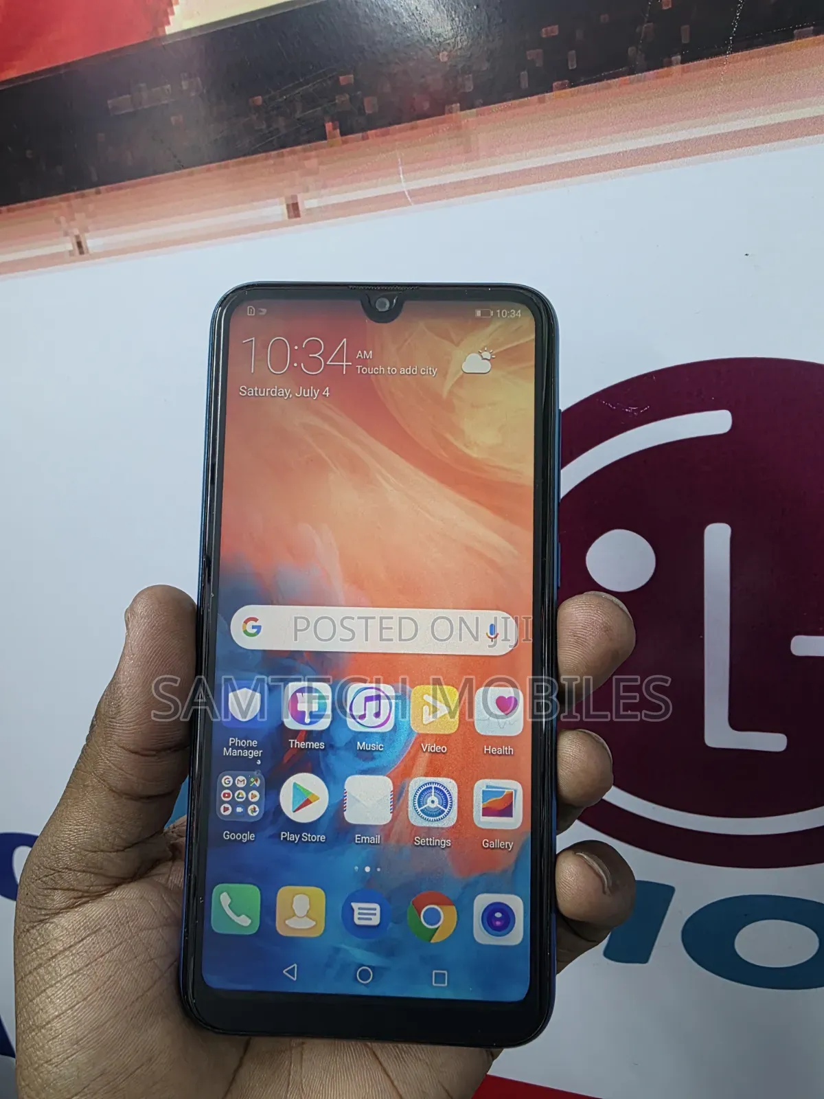 Huawei Y7 2019 32 GB Blue