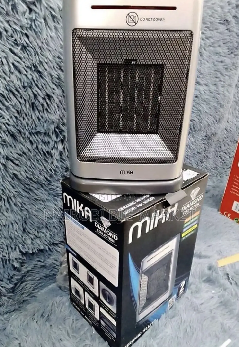 Mika Mh201 - Ceramic Heater, 750w-1500w