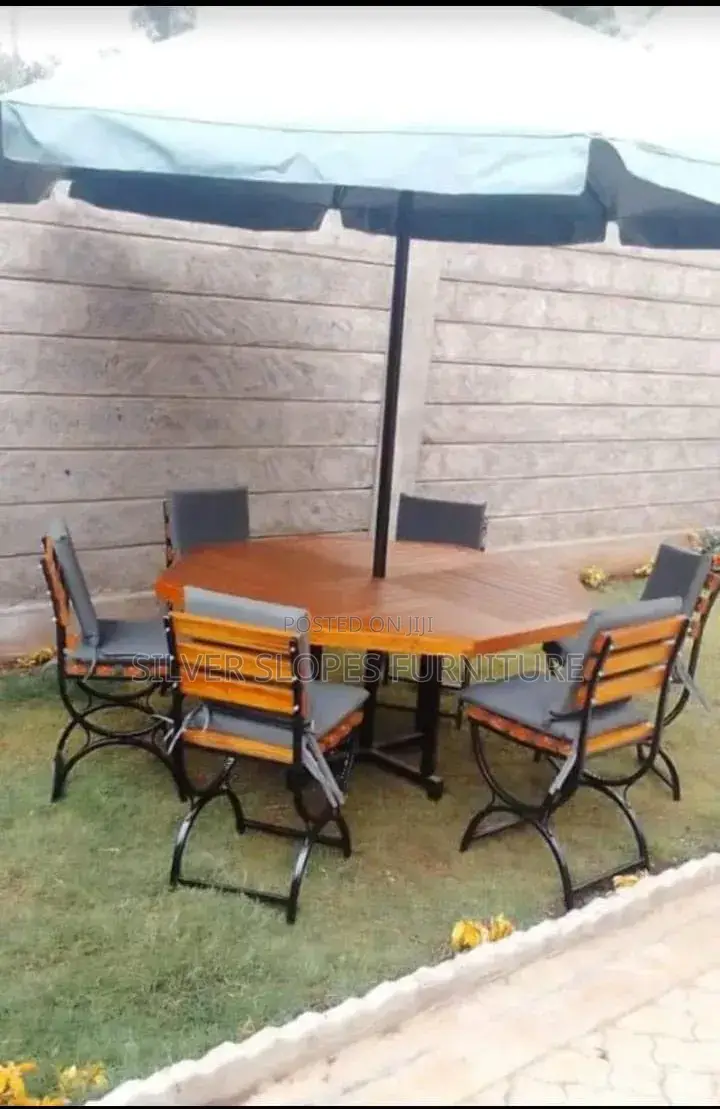 6- Seater Mahogany Garden Tables Sets.