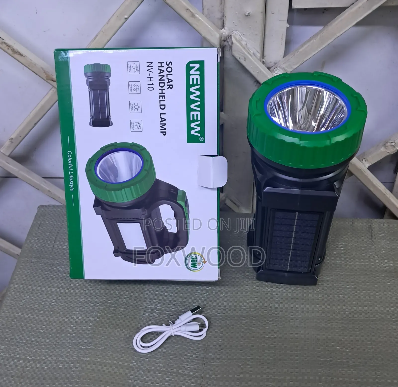 Solar Handheld Lamp 30w Led.