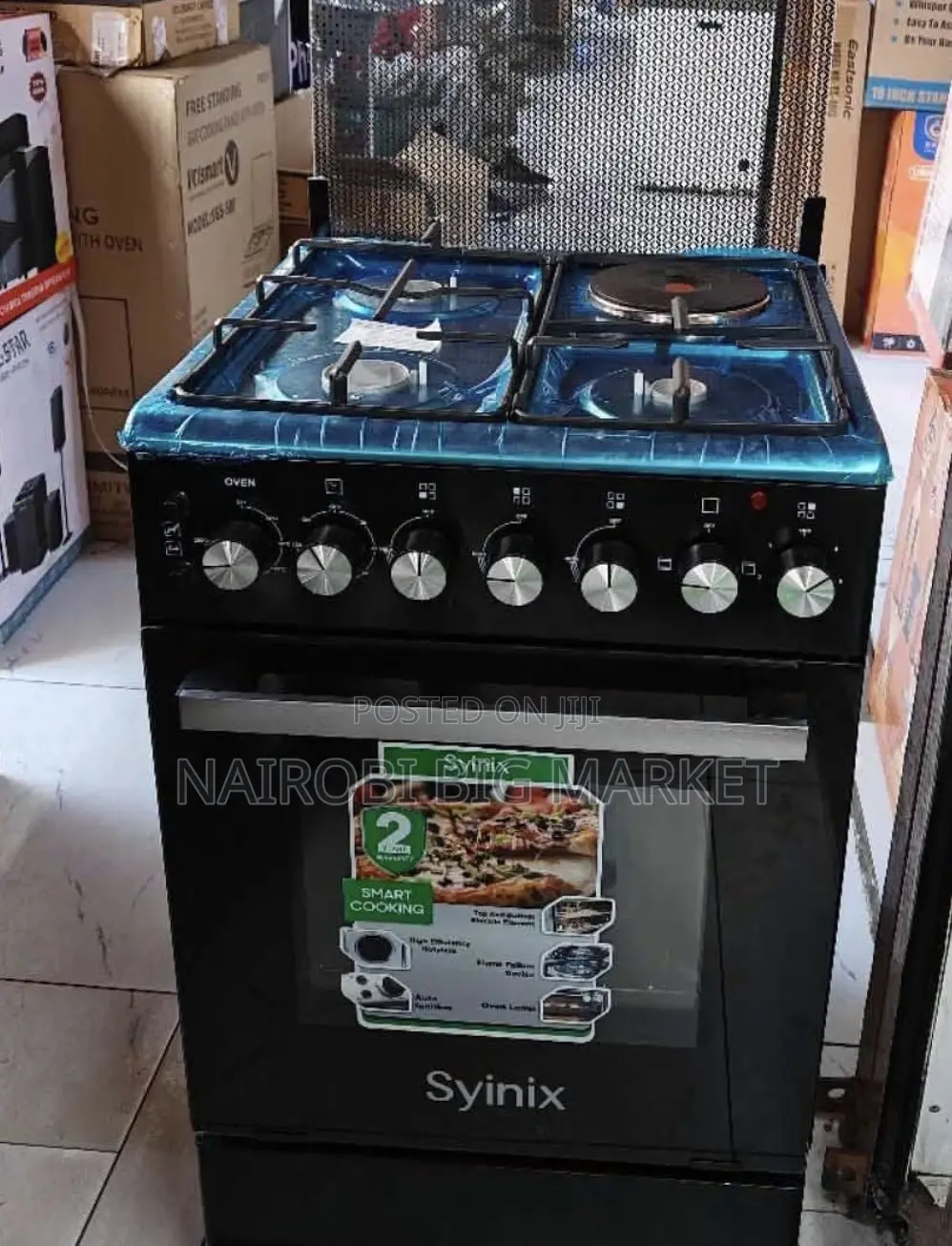 Syinix 50by55 3+1 Standing Cooker