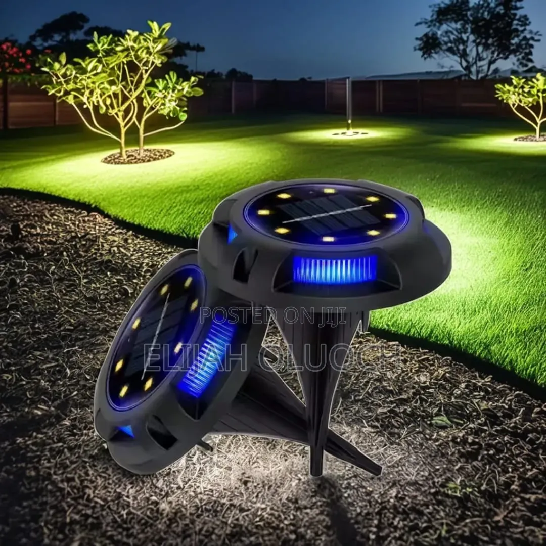 *4pcs Led Solar Garden Desk Ground Lights