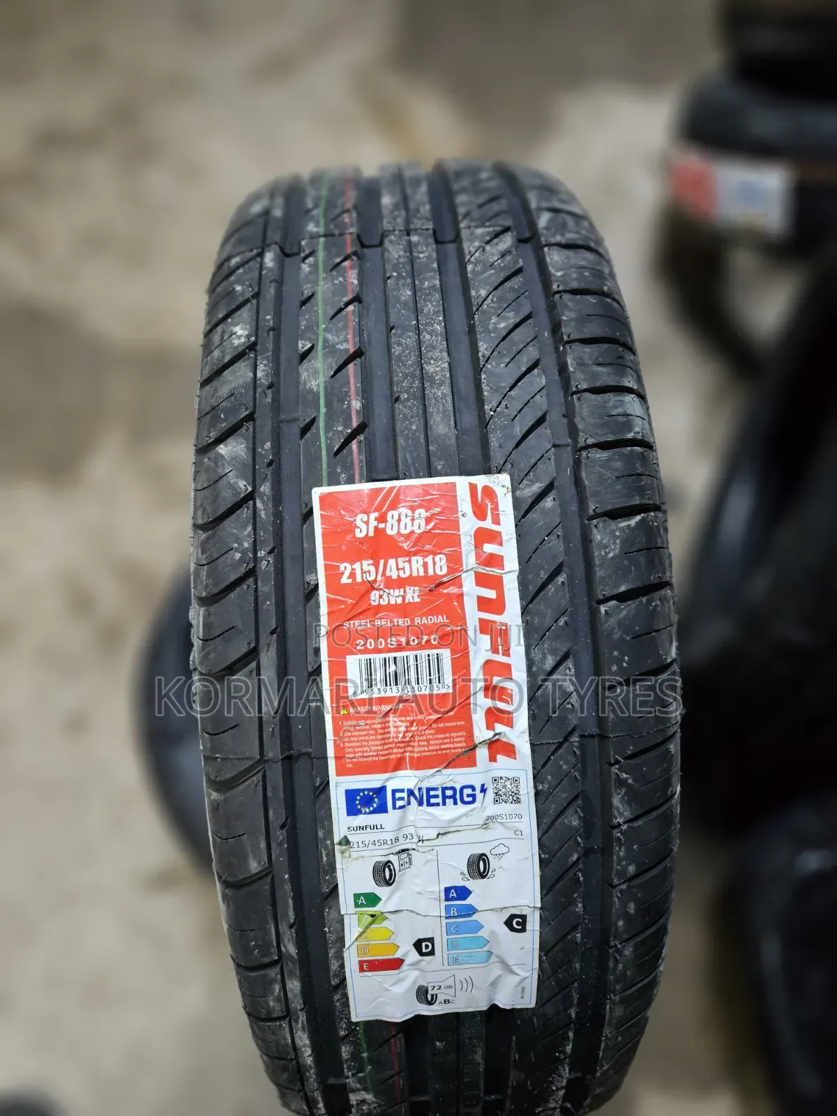 215/45r18 Sunfull Tyre