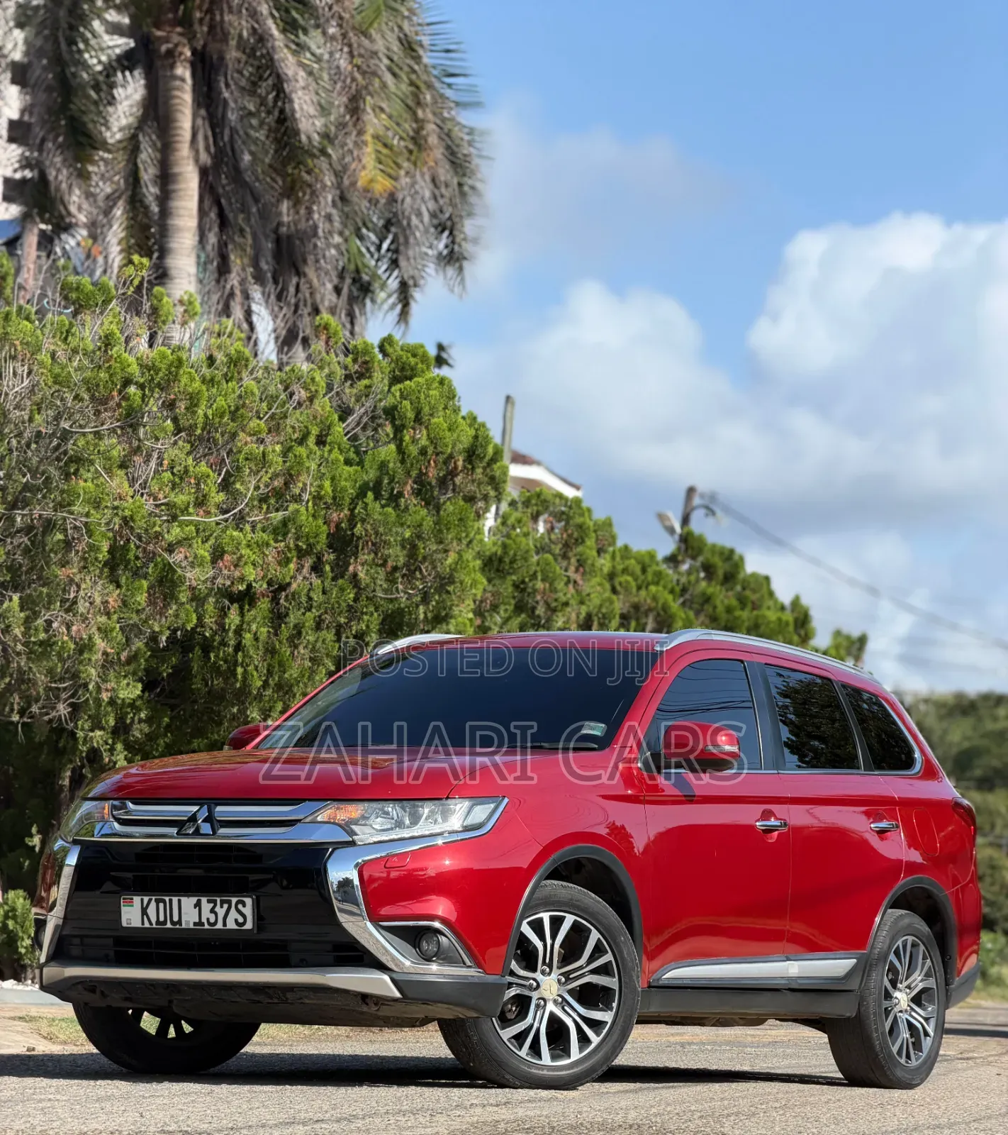 Mitsubishi Outlander 2014 Red