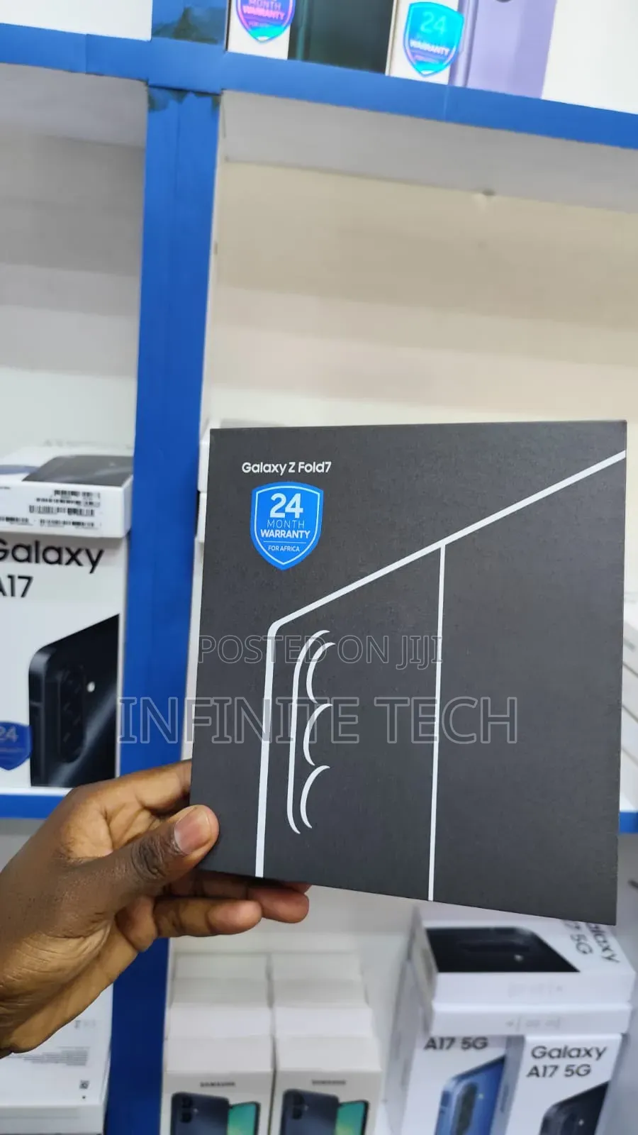 New Samsung Galaxy Z Fold7 256 GB Black
