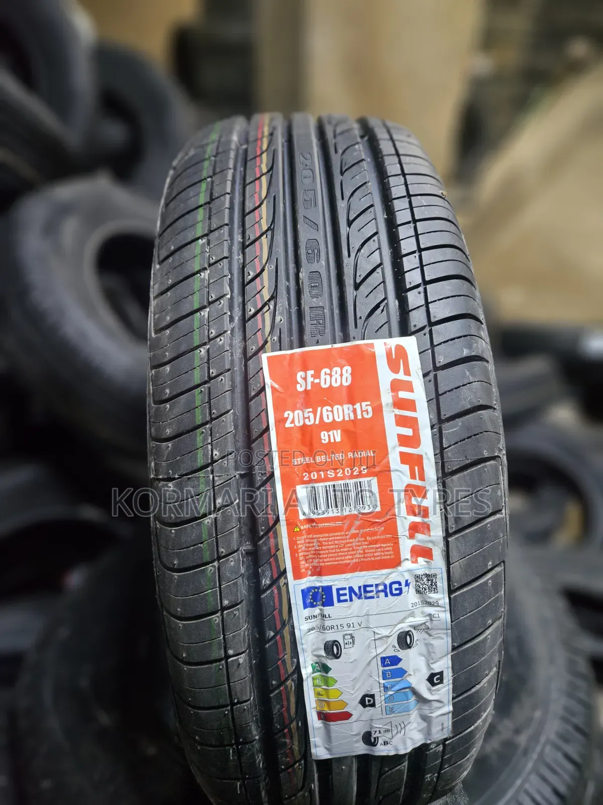 205/60r15 Sunfull Tyre