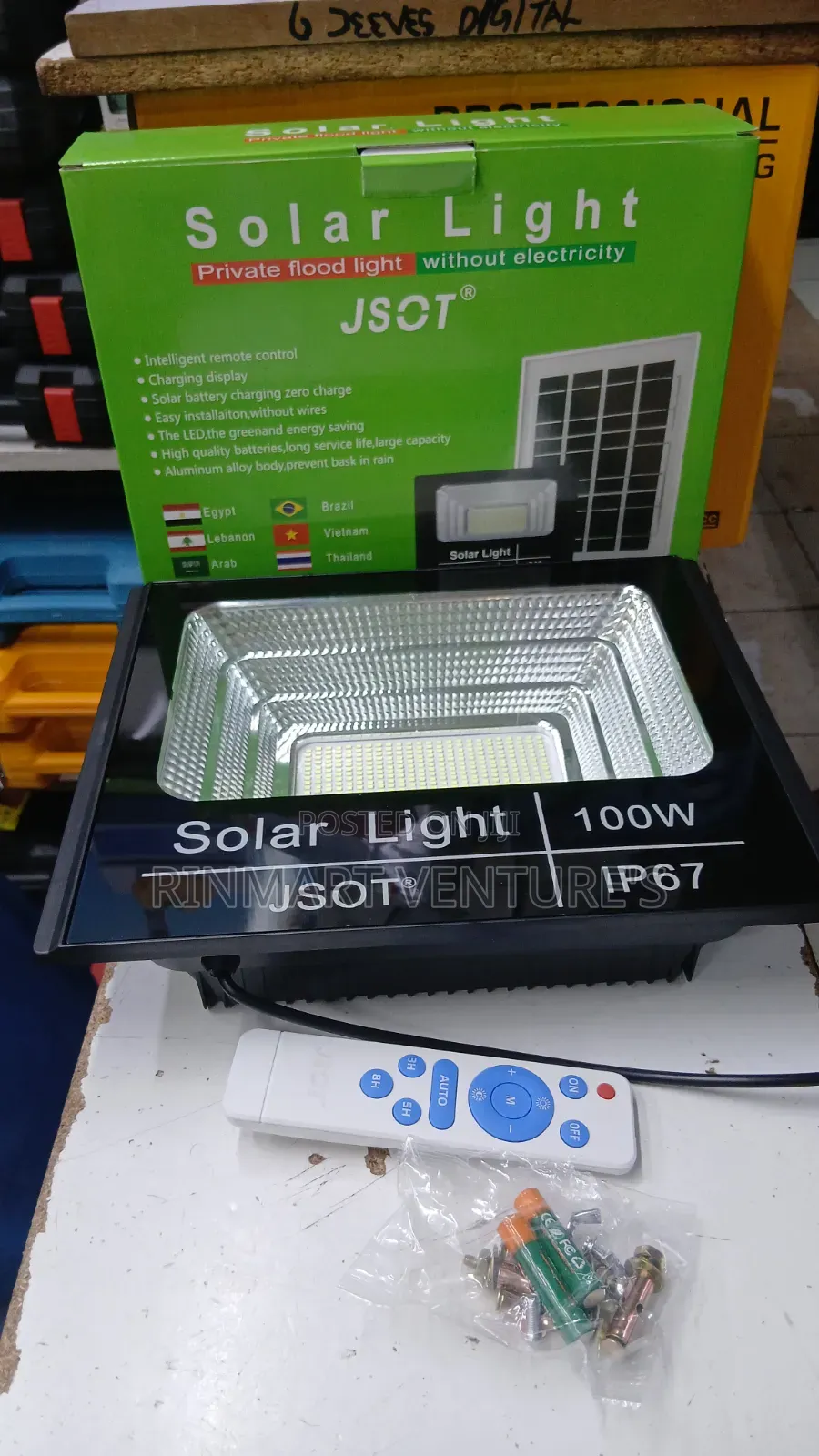 Solar Light 100w/ 100w Solar Light