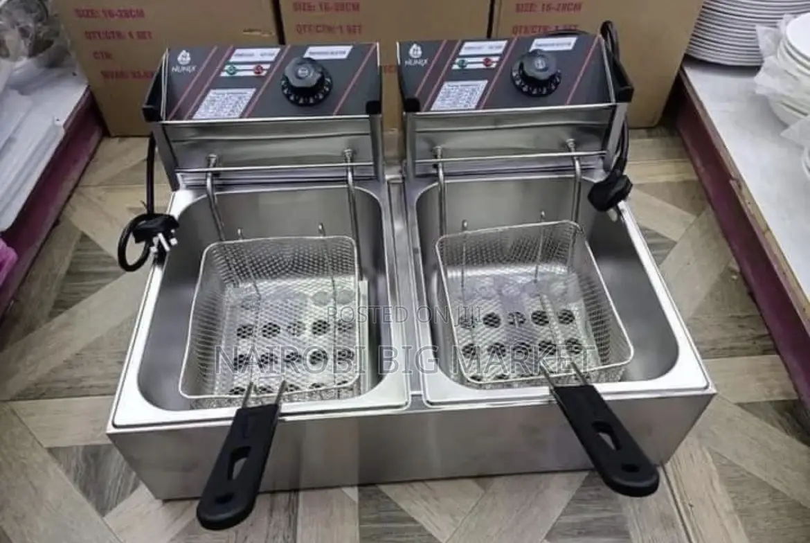 Nunix Macro Double Fryer Chips Fryer