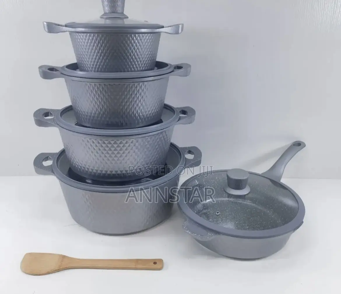 Bosch 11pc Cookware With Silicone Lid Cover