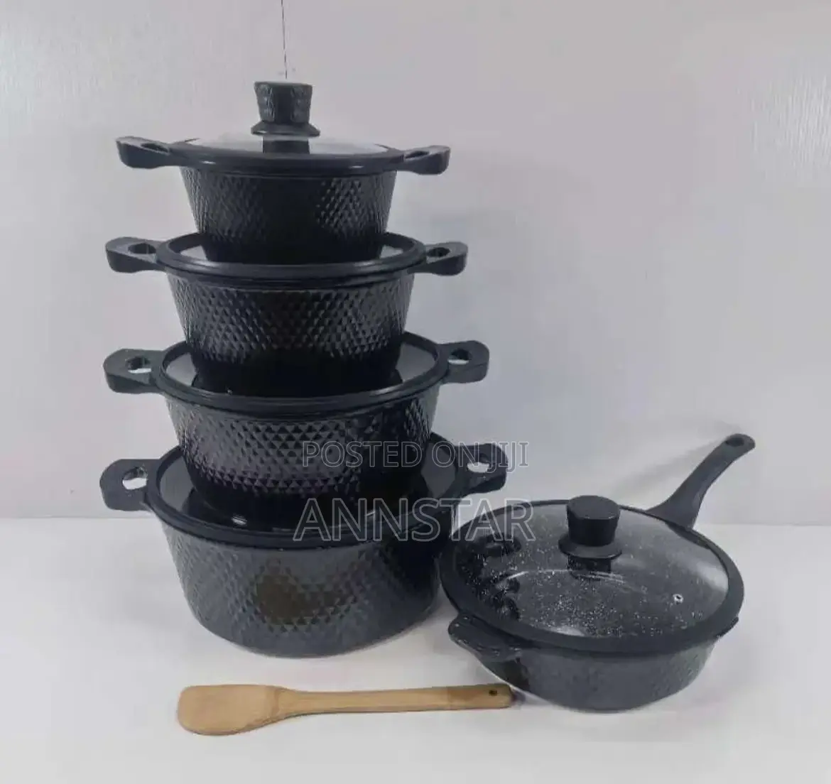 Bosch 11pc Cookware With Silicone Lid Cover