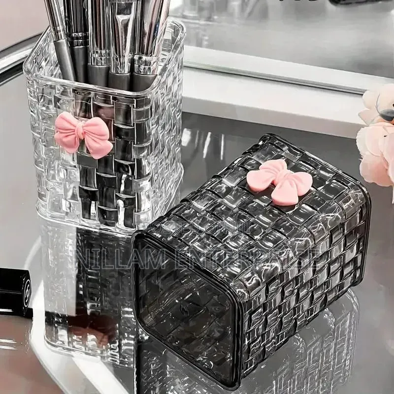 *Acrylic Makeup Brushes Storage /Desk Organizer