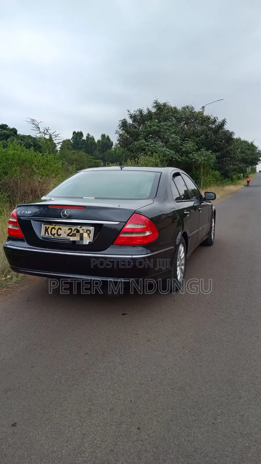 Mercedes-Benz E250 2008 Black