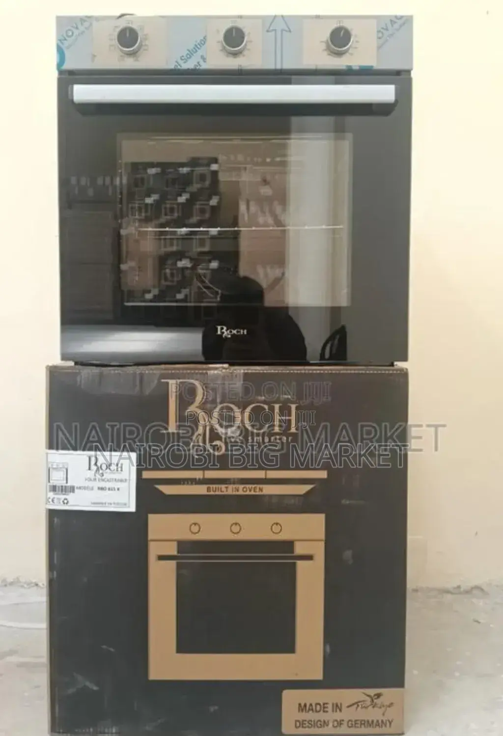 Bolesi Built In Gas Hob With Electric Infrared And Wok Burner