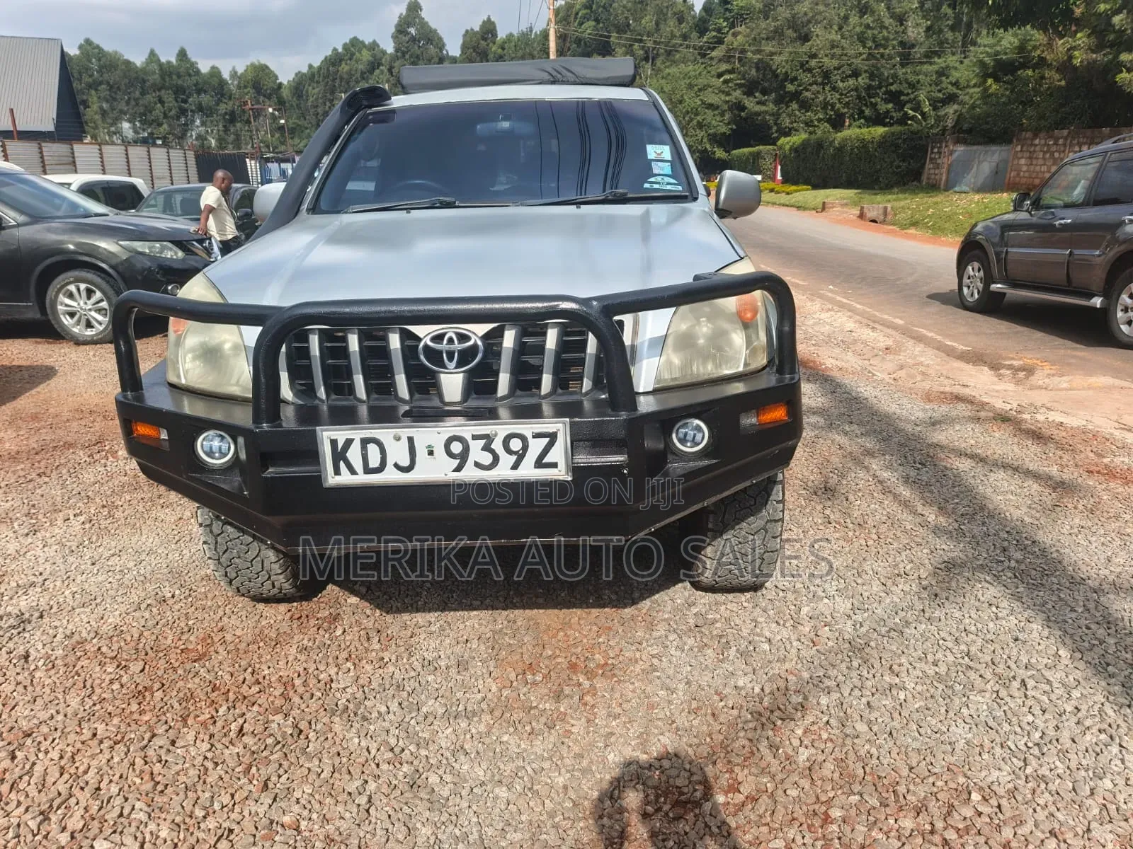 Toyota Land Cruiser Prado 2007 Silver