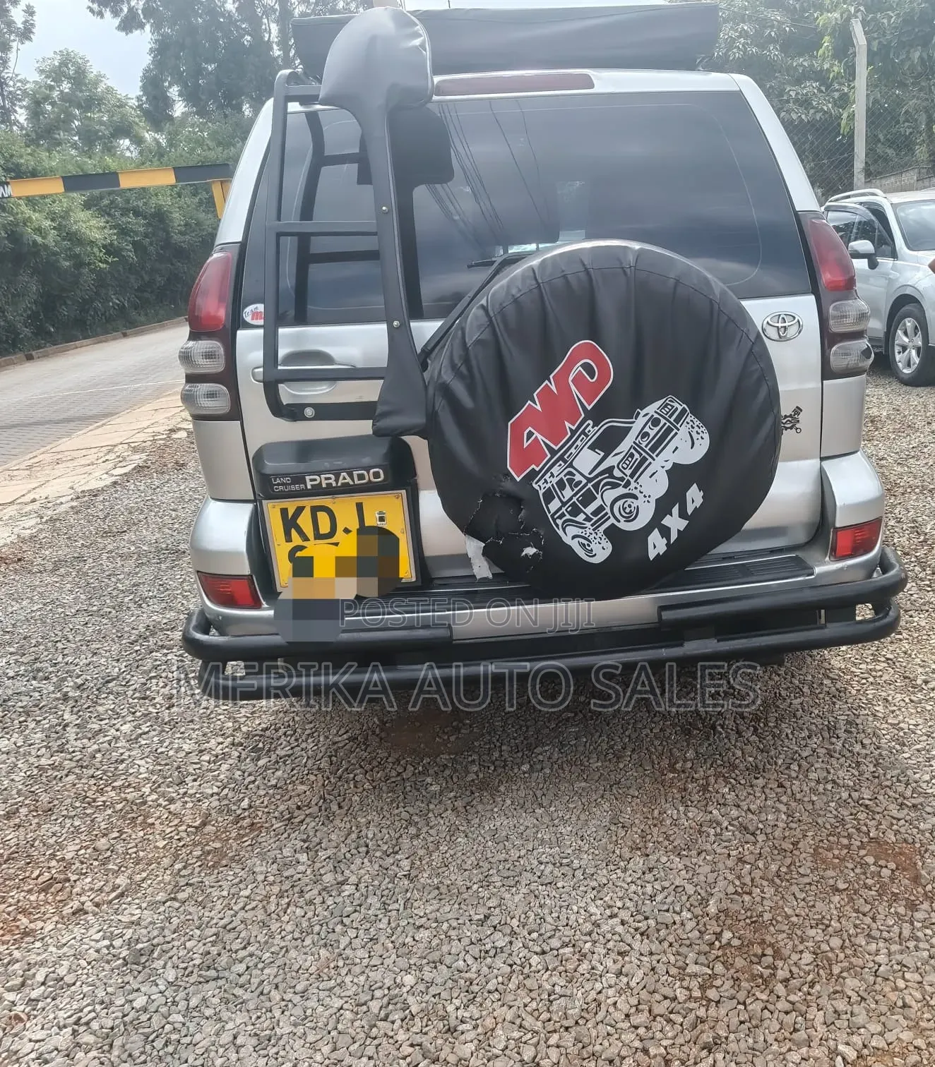 Toyota Land Cruiser Prado 2007 Silver