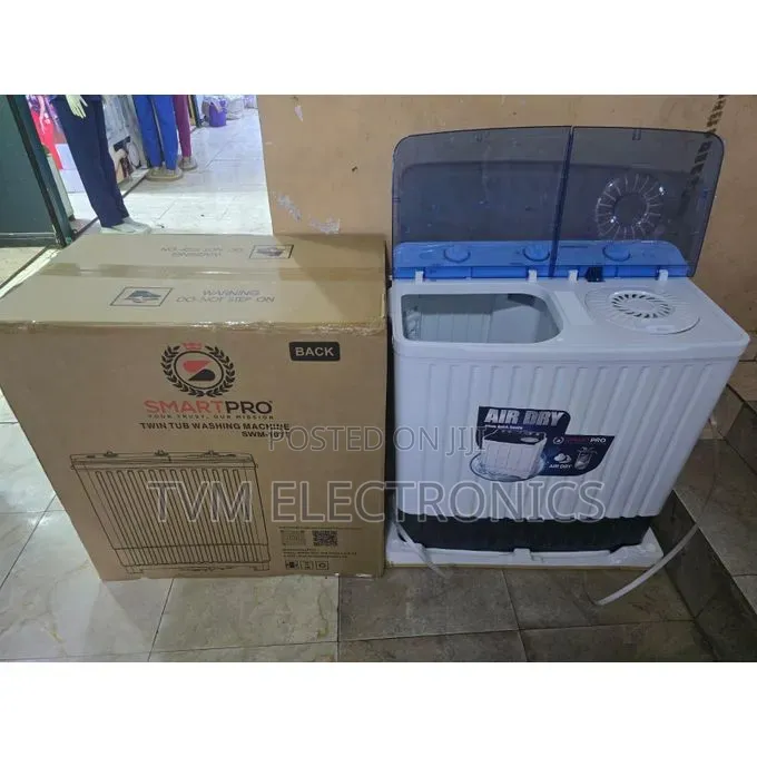 Smartpro SWM-10sa 10kg Twin Tub Semi-Automatic Washing Machine