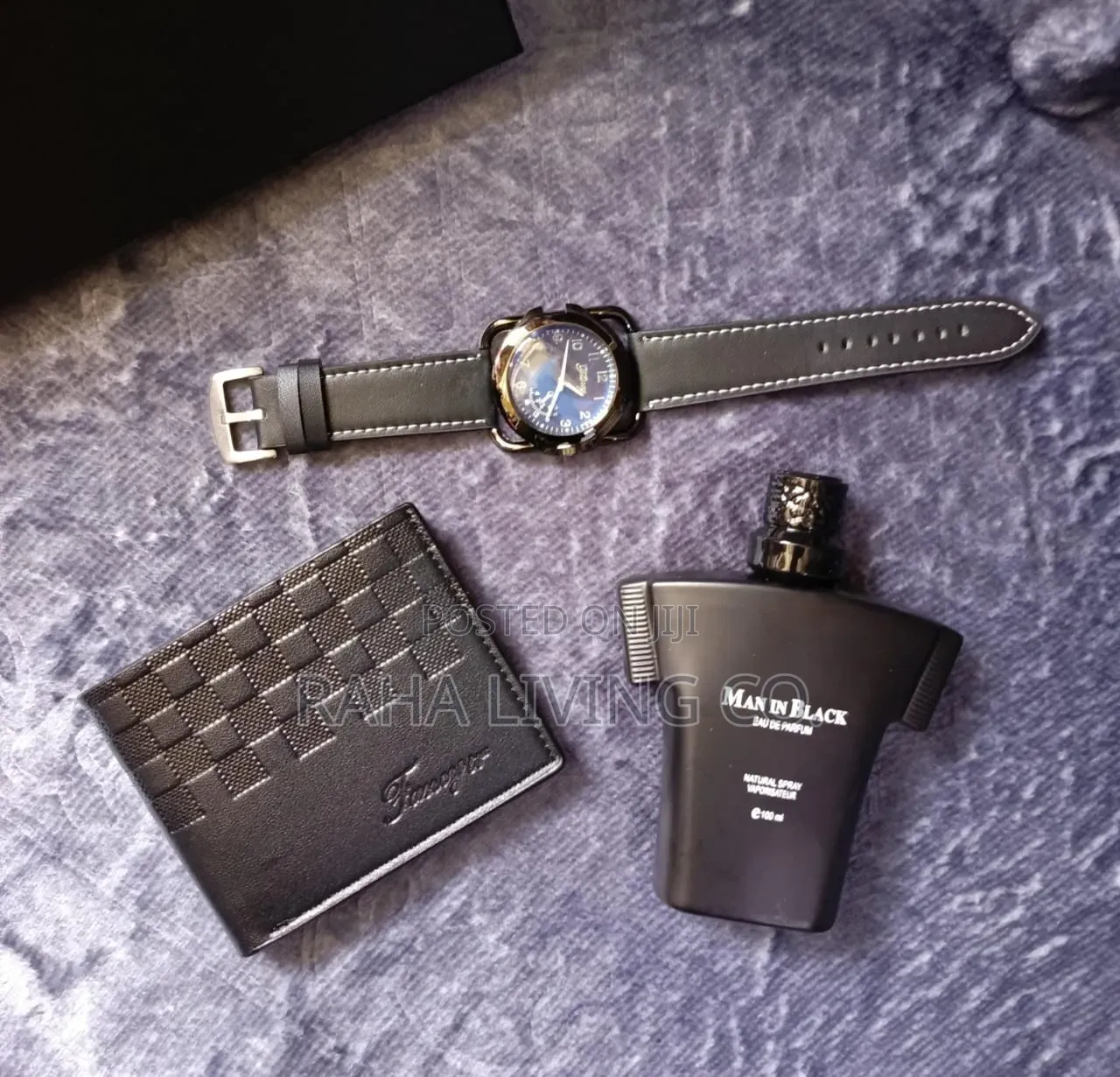 3-in-1 Men's Gift Set | Perfume, Wallet Watch