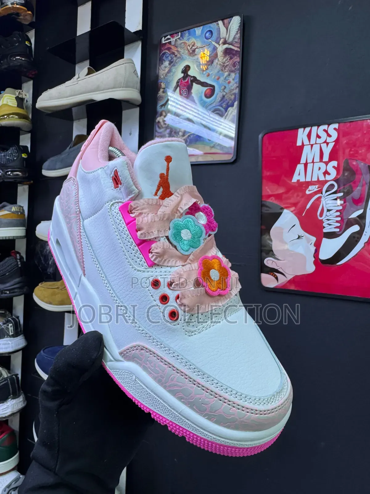 Nike Air Jordan 3 Retro "Spring Flowers" Sneakers