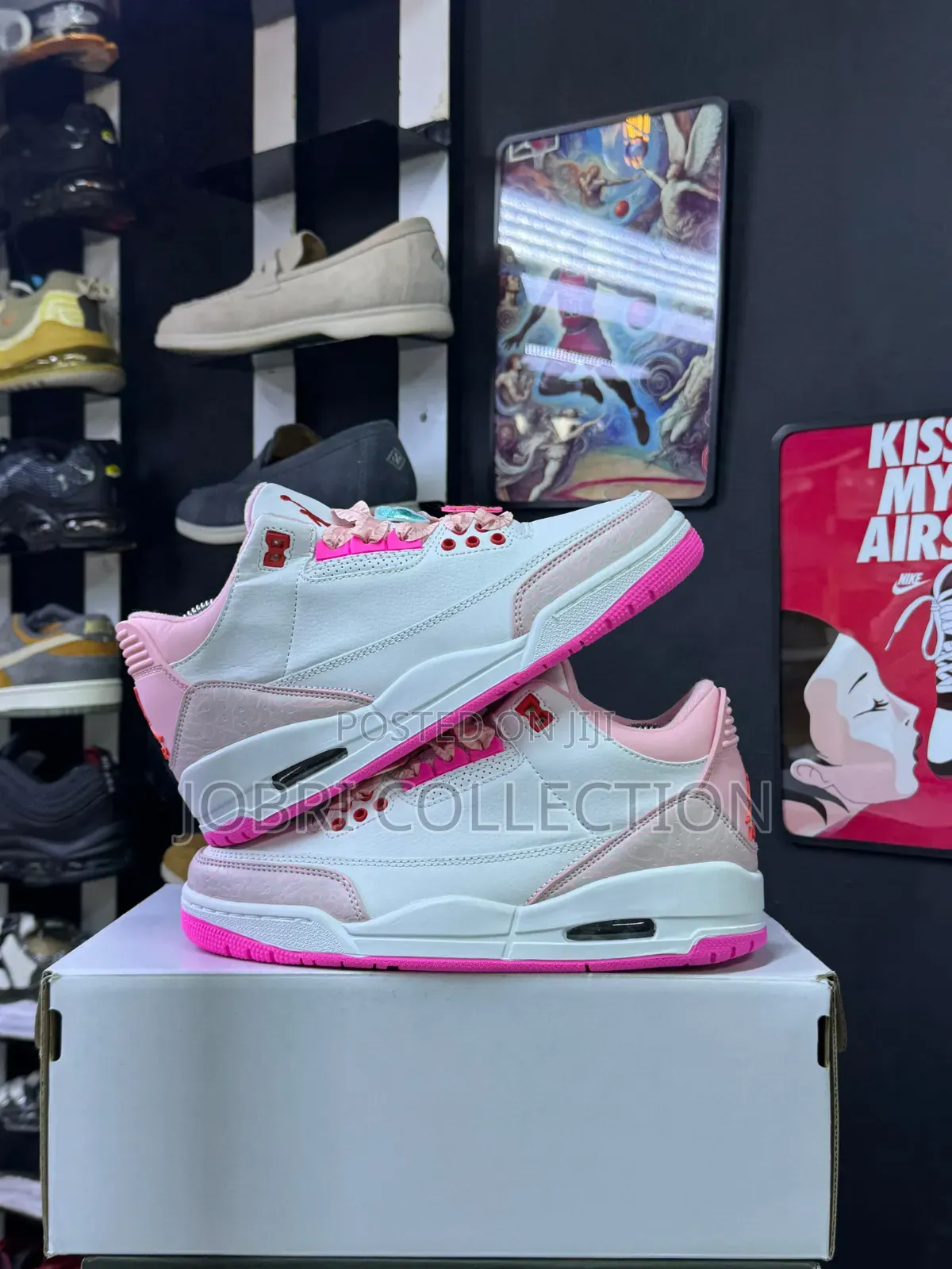 Nike Air Jordan 3 Retro "Spring Flowers" Sneakers