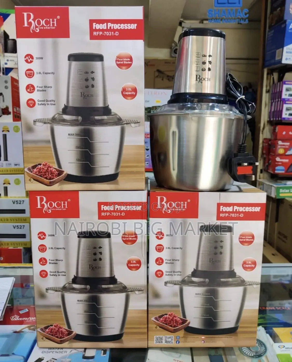 3 Litres Roch Food Processor