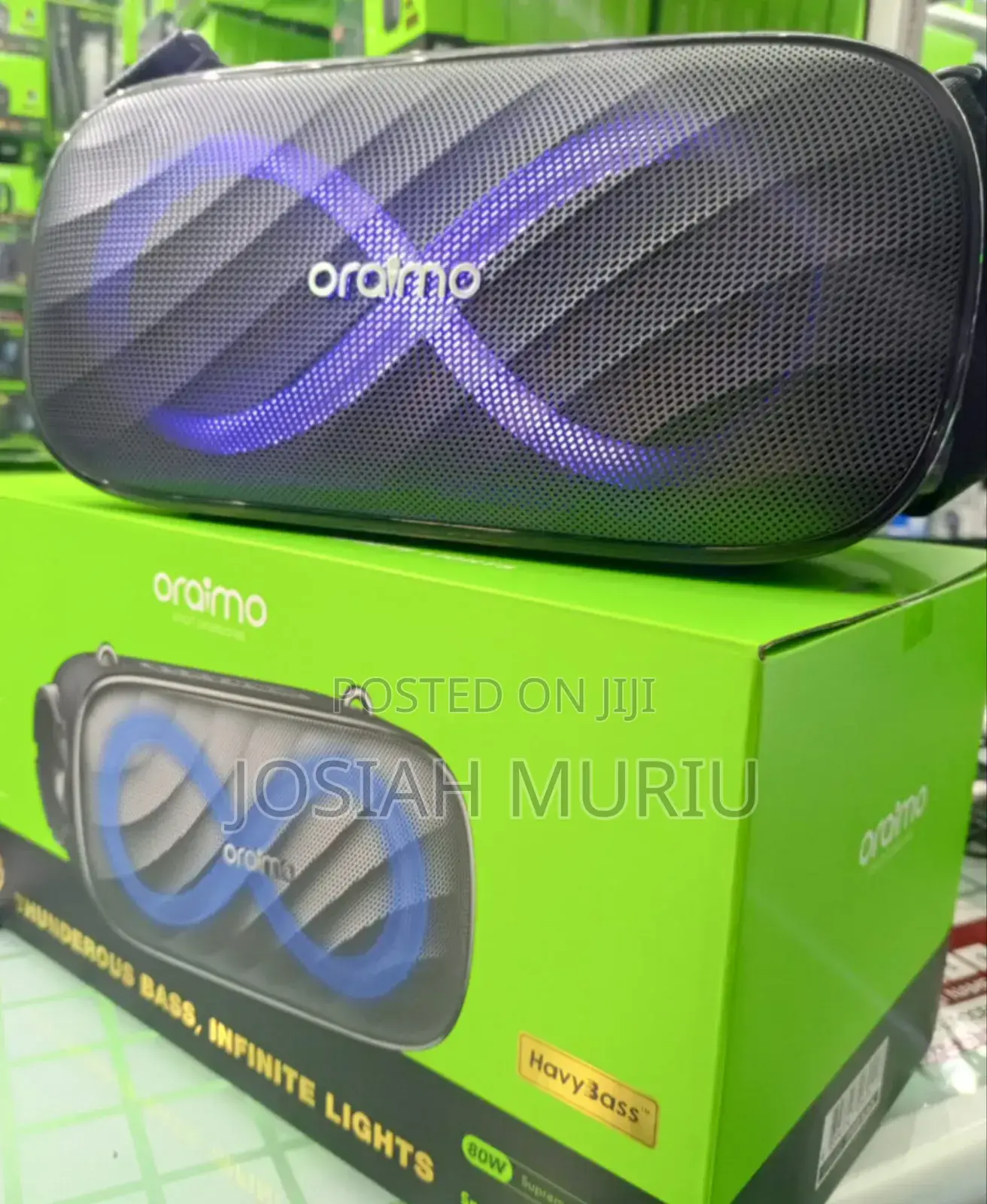 Oraimo Spacebox Pro 80w Bass Boost Bluetooth Speaker