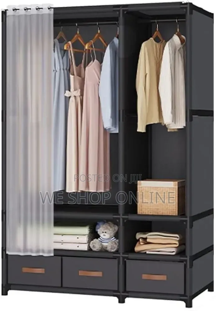 Heavy Duty Metallic Wardrobe