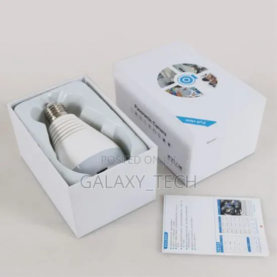 360° Wifi Panoramic Bulb Cameras
