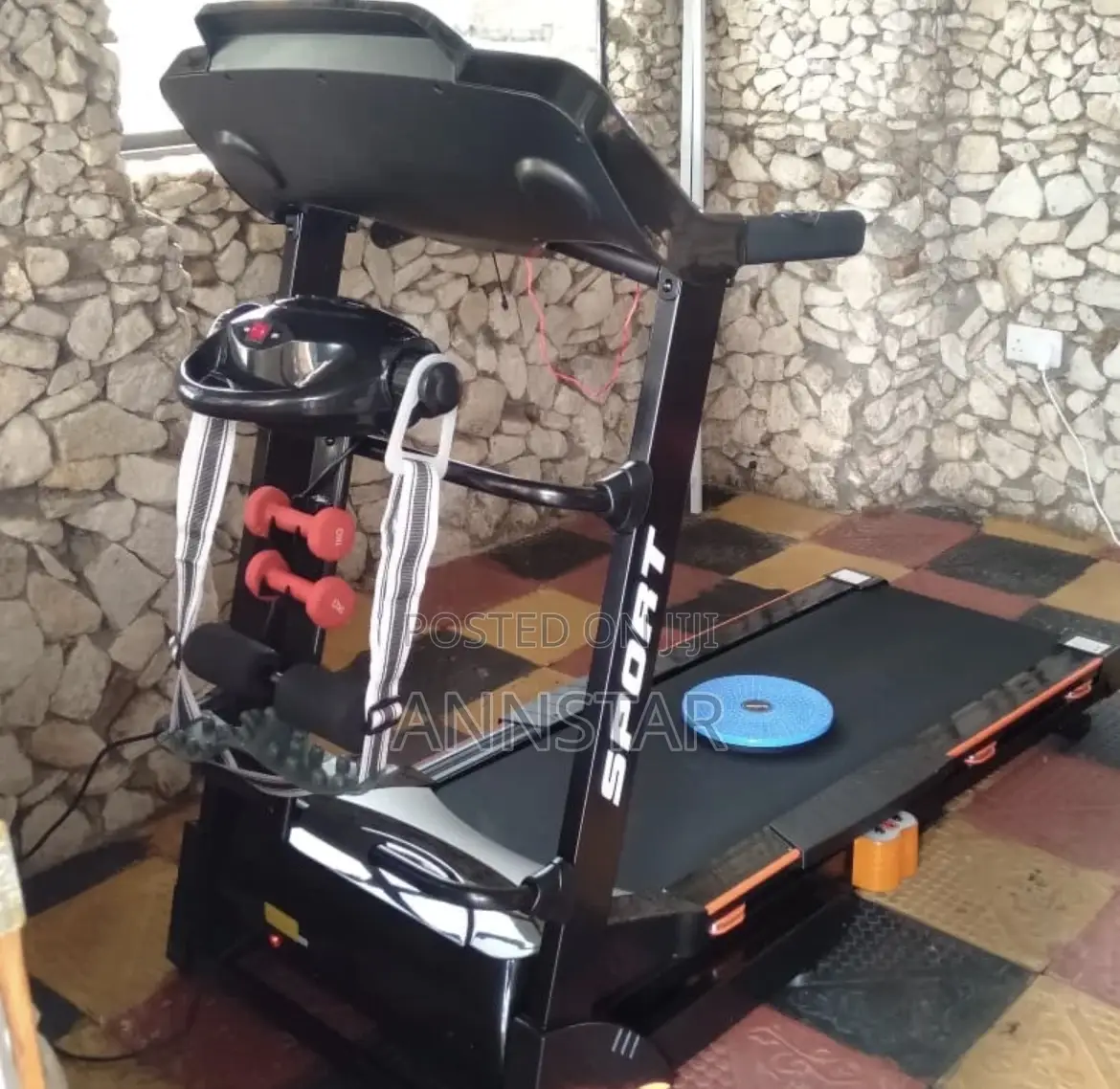 Auto Incline Treadmill With Massage Belt